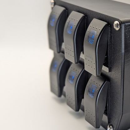 6-Switch Dash Plate — Exact-Fit for 2024–2026 Polaris RZR XP 1000