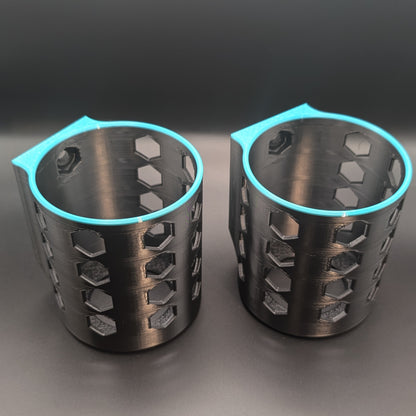Door-Mounted Cup Holder — 2024-2026 Polaris RZR XP and XP S 1000 (Pair)