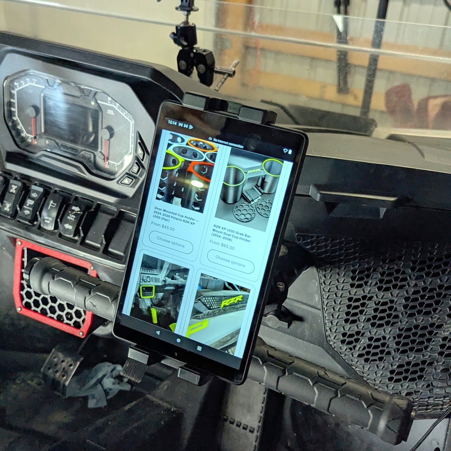 Grab Bar Mount for Polaris RZR XP 1000 (2024–2026)