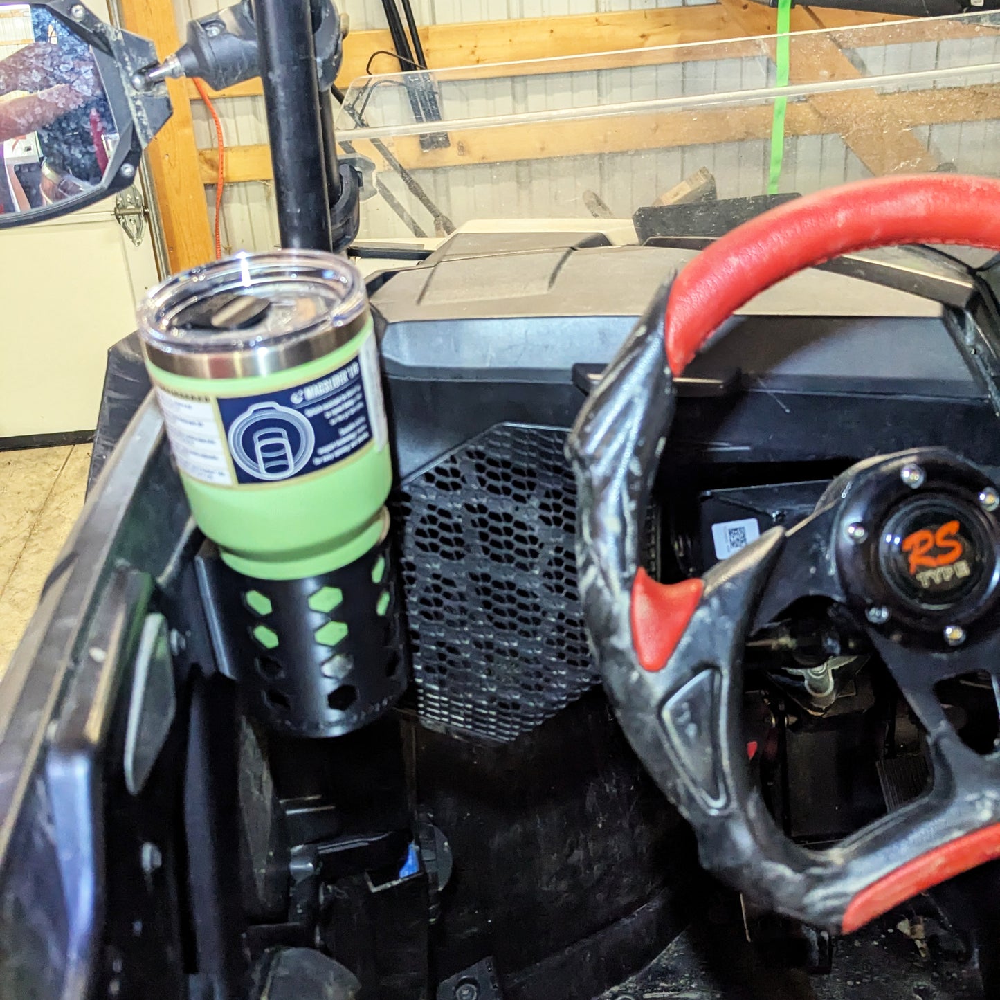 Door-Mounted Cup Holder — 2024-2026 Polaris RZR XP 1000 (Pair)